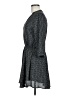 Lush 100% Polyester Chevron-herringbone Gray Casual Dress Size M - photo 5