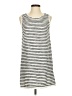 Green Envelope Stripes Gray Casual Dress Size S - photo 1
