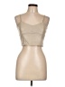 Zara Tan Sleeveless Top Size L - photo 1
