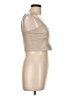 Zara Tan Sleeveless Top Size L - photo 4