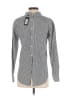 Rag & Bone Stripes Gray Long Sleeve Blouse Size XXS - photo 2