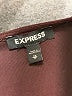 Express Solid Burgundy Jumpsuit Size XS - photo 4