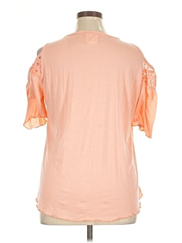 New York Laundry Short Sleeve Blouse (view 2)
