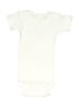 Bambini 100% Cotton Solid Ivory Short Sleeve Onesie Size S (baby) - photo 2