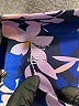 Unbranded Print Blue Active Pants Size XL (estimated) - photo 4