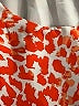 Unbranded 100% Polyester Print Red Casual Dress Size M - photo 7