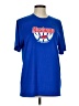Nike 100% Polyester Blue Short Sleeve T-Shirt Size M - photo 1