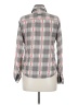 Aventura Plaid Gray Long Sleeve Button-Down Shirt Size M - photo 2