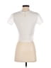 Ardene 100% Cotton White Short Sleeve Top Size XS - photo 2