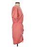 Express Solid Orange Pink Cocktail Dress Size XXS - photo 4