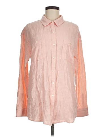 Caslon Long Sleeve Button-Down Shirt (view 1)