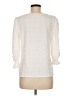 Unbranded 100% Polyester Ivory 3/4 Sleeve Blouse Size M - photo 2