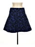 Express Paisley Blue Casual Skirt Size 8 - photo 1