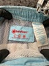 SunAlert 100% Polyester Plaid Blue Board Shorts 9-12 MO / 12 MO - photo 3