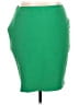 It's Solid Green Casual Skirt Size 3X - photo 1