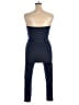Libian Solid Blue Jumpsuit Size XL - photo 2