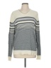 Assorted Brands Stripes Gray Ivory Pullover Sweater Size M - photo 1