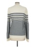 Assorted Brands Stripes Gray Ivory Pullover Sweater Size M - photo 2