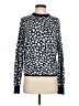THML Animal Print Blue Pullover Sweater Size XS - photo 1