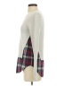 Treasure & Bond Plaid Gray Pullover Sweater Size XS - photo 5