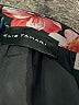Elie Tahari 100% Polyester Black Teal Long Sleeve Blouse Size L - photo 3