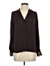 Naked Zebra 100% Polyester Brown Long Sleeve Blouse Size S - photo 1