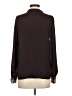 Naked Zebra 100% Polyester Brown Long Sleeve Blouse Size S - photo 2