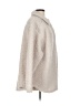 H&M 100% Polyester Ivory Faux Fur Jacket Size L - photo 4
