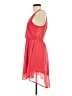 Lush 100% Polyester Solid Red Casual Dress Size S - photo 5