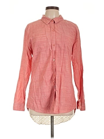 Free People Long Sleeve Button-Down Shirt (view 1)