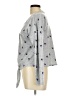 E&M Collection Gray Long Sleeve Blouse Size L - photo 5