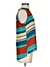 Francesca's 100% Polyester Teal Sleeveless Blouse Size S - photo 4