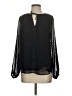 T Tahari 100% Polyester Black Long Sleeve Blouse Size XS - photo 1
