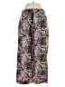 J.Crew Animal Print Gold Linen Pants Size 4 - photo 2