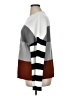 Fashion 100% Acrylic Color Block Gray Pullover Sweater Size XL - photo 5