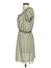 Max Edition 100% Polyester Print Green Casual Dress Size S - photo 5