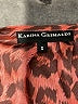 Karina Grimaldi Animal Print Red Sleeveless Blouse Size S - photo 7