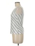 St. John Silver White Sleeveless Top Size M - photo 5