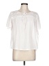 Mudd White Short Sleeve Blouse Size L (estimated) - photo 1