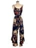Buffalo by David Bitton 100% Recycled Polyester Floral Blue Jumpsuit Size XS - photo 2