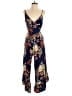Buffalo by David Bitton 100% Recycled Polyester Floral Blue Jumpsuit Size XS - photo 1