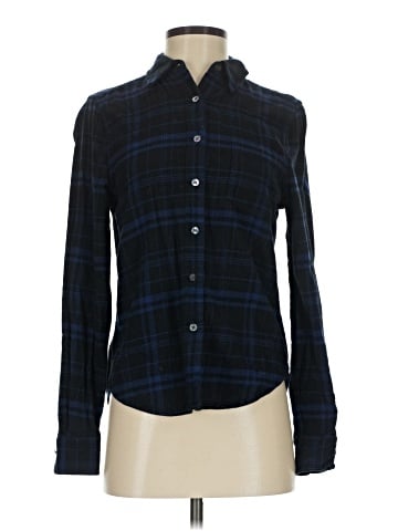 Kate Moss Equipment Long Sleeve Button-Down Shirt (view 1)