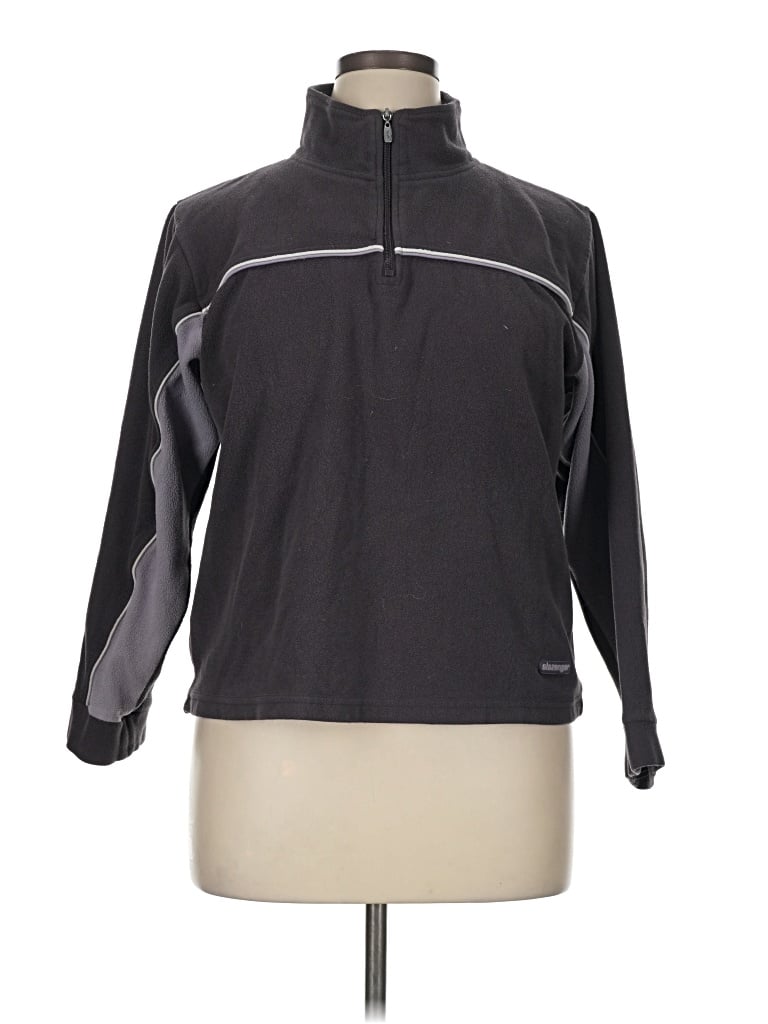 Pre-owned Slazenger Pullover Sweater In Black