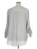 Carolina Belle 100% Polyester Gray 3/4 Sleeve Blouse Size 1X - photo 2