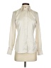 J.Crew 100% Polyester Ivory Long Sleeve Blouse Size 00 - photo 1