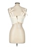Assorted Brands 100% Cotton Ivory Sleeveless Top Size L - photo 2