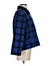Talbots 100% Polyester Plaid Blue Fleece Size S - photo 4