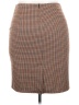 Kate Kasin Houndstooth Brown Casual Skirt Size 2XL - photo 2