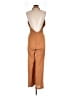 Third Form Solid Brown Orange Jumpsuit Size 8 - photo 2
