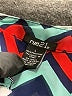 rue21 100% Polyester Chevron-herringbone Blue Sleeveless Blouse Size L - photo 7